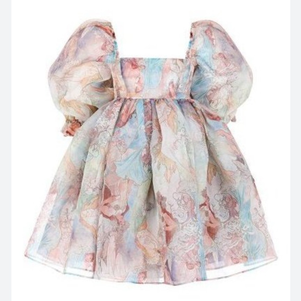 LOVE Selkie The Mucha Puff Mini Dress - Picture 4 of 10